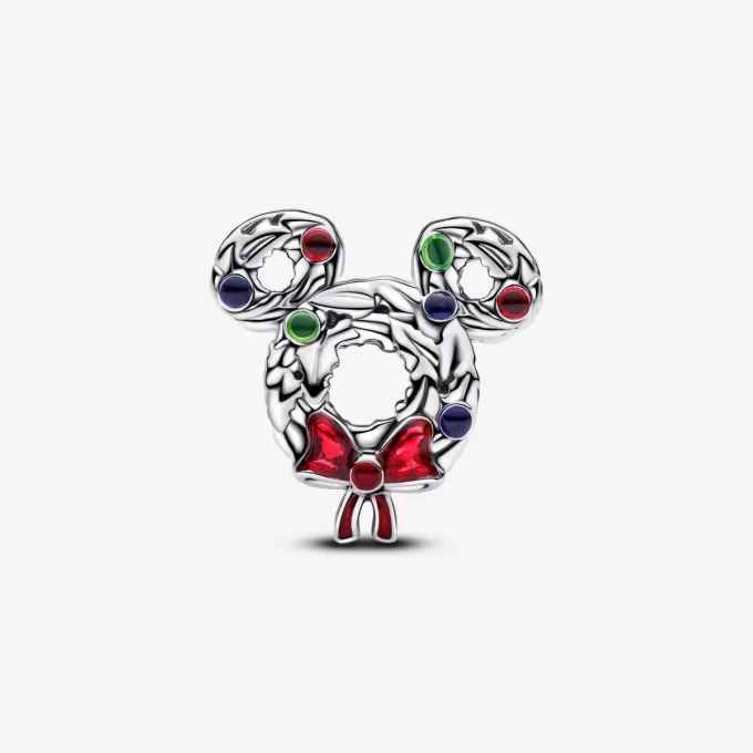 Breloque couronne de Noël Disney Mickey Mouse Breloque couronne de Noël Disney Mickey Mouse