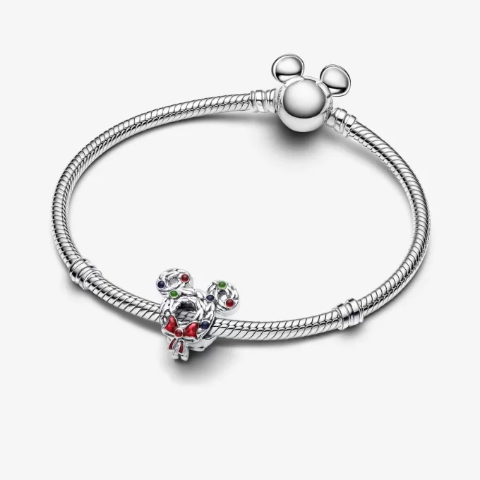 Breloque couronne de Noël Disney Mickey Mouse Breloque couronne de Noël Disney Mickey Mouse
