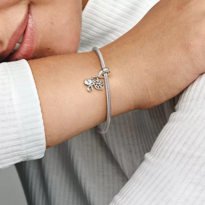 Breloque triple pendentif Family Infinity Breloque triple pendentif Family Infinity