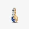 Charm Dangle Soleil & Lune Séparable Bicolore Charm Dangle Soleil & Lune Séparable Bicolore