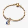 Charm Dangle Soleil & Lune Séparable Bicolore Charm Dangle Soleil & Lune Séparable Bicolore