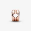 Charm bouton scintillant à graver Charm bouton scintillant à graver