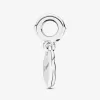 Charm pendentif double cœur fendu Charm pendentif double cœur fendu