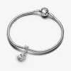 Charm pendentif rose en fleurs Charm pendentif rose en fleurs
