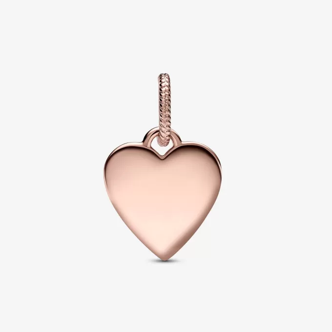 Pendentif étiquette coeur à graver Pendentif étiquette coeur à graver