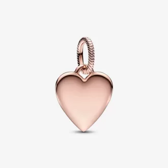 Pendentif étiquette coeur à graver Pendentif étiquette coeur à graver