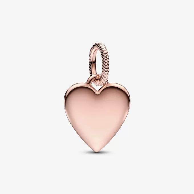 Pendentif étiquette coeur à graver Pendentif étiquette coeur à graver