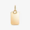 Pendentif étiquette rectangulaire gravable Pendentif étiquette rectangulaire gravable