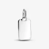 Pendentif étiquette rectangulaire gravable Pendentif étiquette rectangulaire gravable