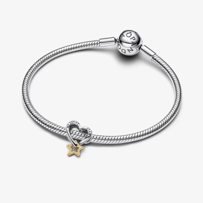 Porte-bonheur étoile et cœur Porte-bonheur étoile et cœur
