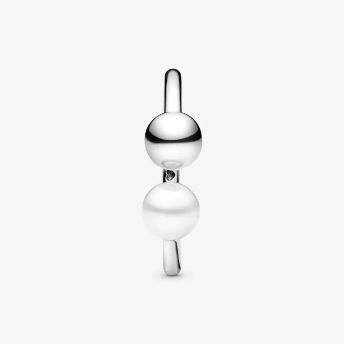 VENTE FINALE – Bague ouverte en perles et perles de culture d’eau douce VENTE FINALE – Bague ouverte en perles et perles de culture d’eau douce