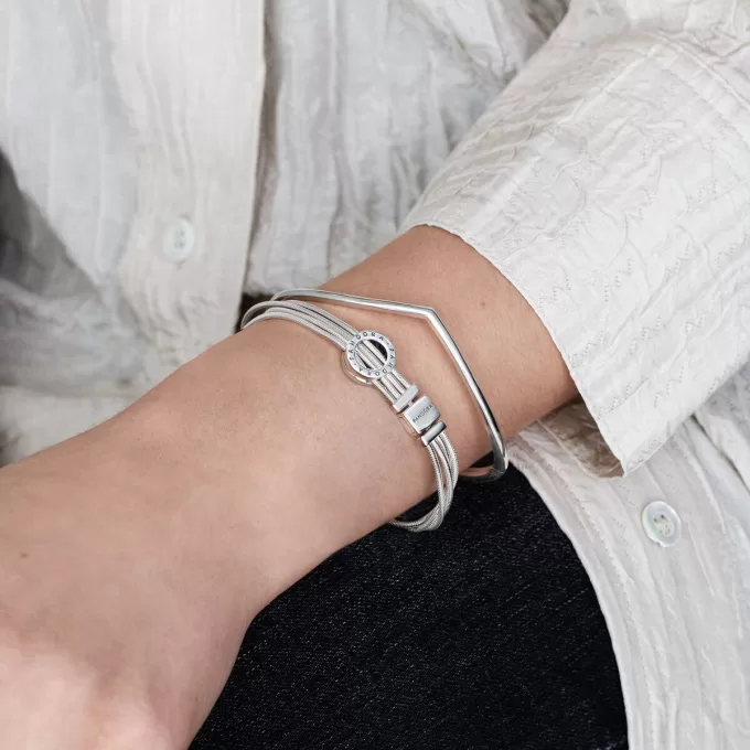 VENTE FINALE – Bracelet Wishbone poli VENTE FINALE – Bracelet Wishbone poli