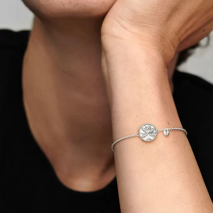 VENTE FINALE – Bracelet coulissant arbre généalogique étincelant VENTE FINALE – Bracelet coulissant arbre généalogique étincelant