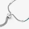 VENTE FINALE – Bracelet coulissant ondulé bleu VENTE FINALE – Bracelet coulissant ondulé bleu