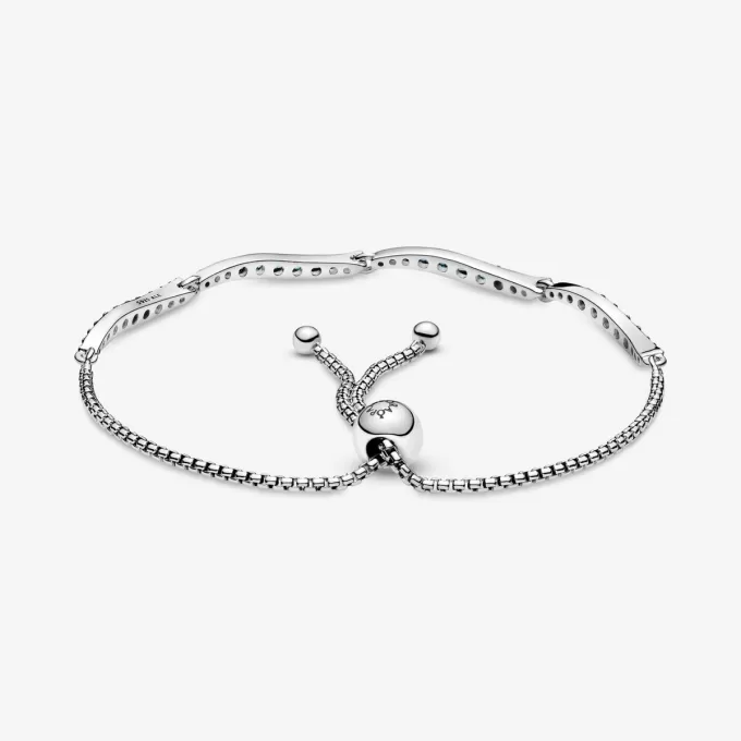 VENTE FINALE – Bracelet coulissant ondulé bleu VENTE FINALE – Bracelet coulissant ondulé bleu
