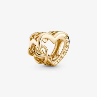 VENTE FINALE – Charm coeur infini Love You Mom VENTE FINALE – Charm coeur infini Love You Mom